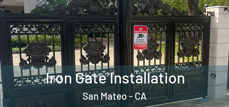 Iron Gate Installation San Mateo - CA